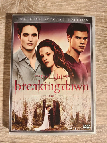 Dvd the twilight saga breaking - the,